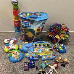 Lot Of Various Kids Toys Toddler Preschool