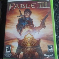 XBOX BACKWARDS COMPATIBLE FABLE III GAME COMPLETE IN BOX $25 FINAL PRICE READ DESCRIPTION AND SEE ALL PICTURES