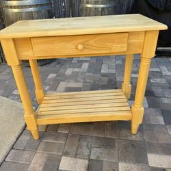 Solid Wood Entryway / Console Table