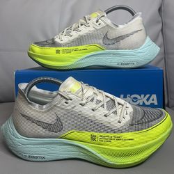 Nike Air ZoomX Vapor Fly Next% 2 Coconut Milk Athletic Running Shoe Men’s Size 8