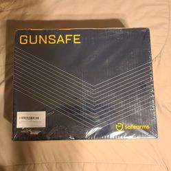 Safearms Gun Safe with Fingerprint and Key/Number Lock