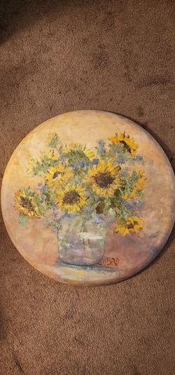Sunflower Art Canvas