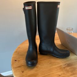 Hunter Black Rain Boots