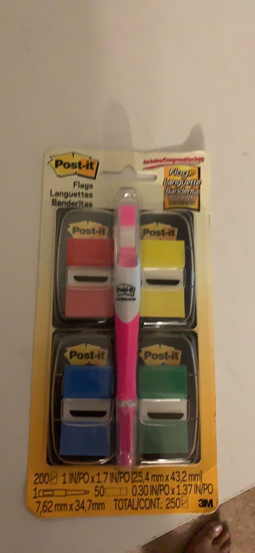 Post it tabs with highlighter