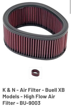 K&N Washable Air Filter