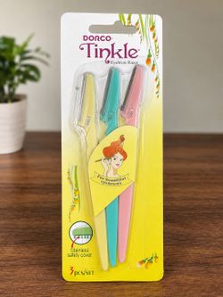 Dorco Tinkle Eyebrow Razors (3-Pack)