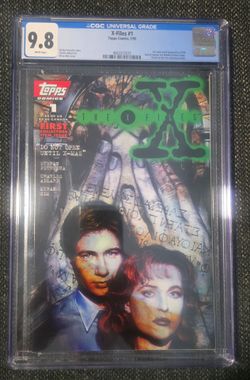 X-Files #1 Topps Comics CGC 9.8