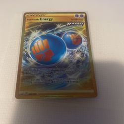 Pokémon Energy Rapid Strike Energy Gold 182/163