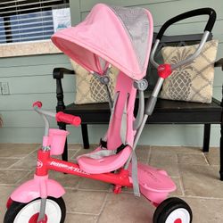Radio Flyer 4 in 1 Stroll 'N Trike Tricycle 