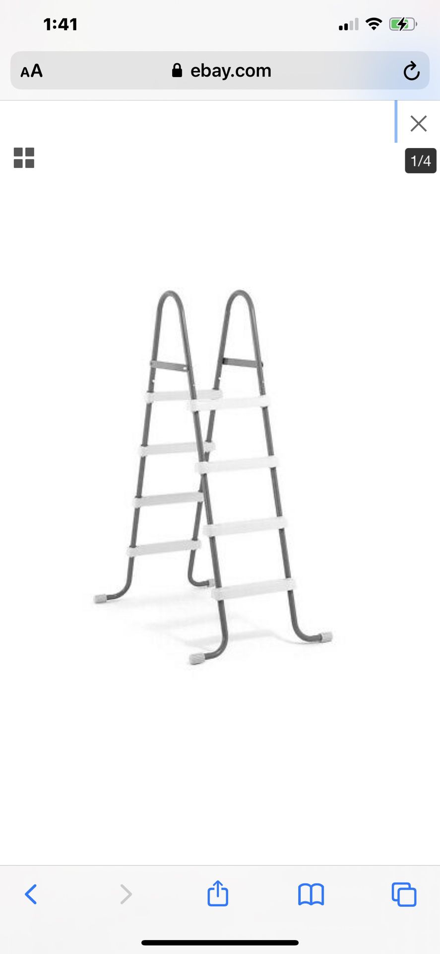 Intex pool ladder