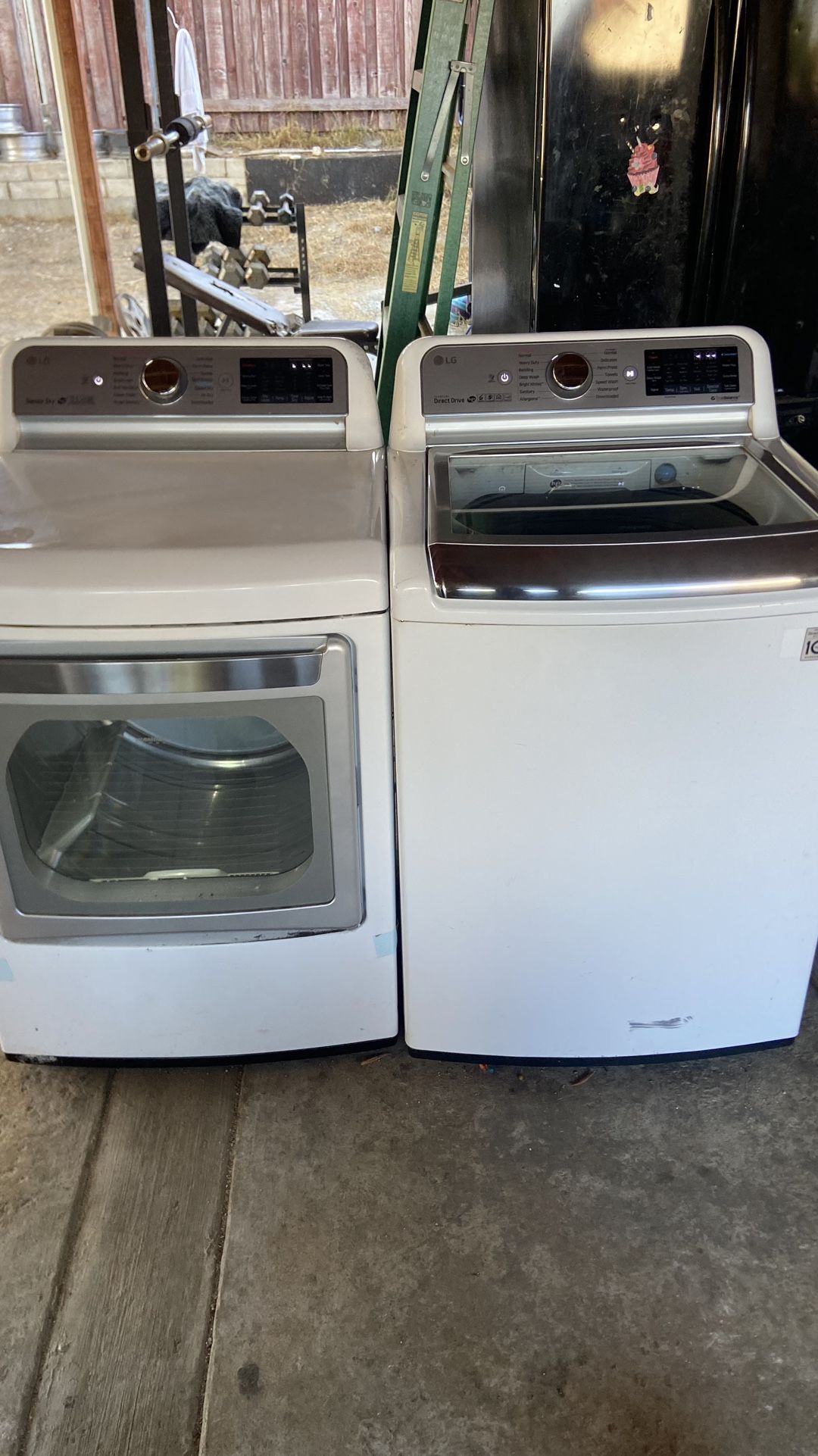 LG Washer And Dryer Model: DLGX7881WE