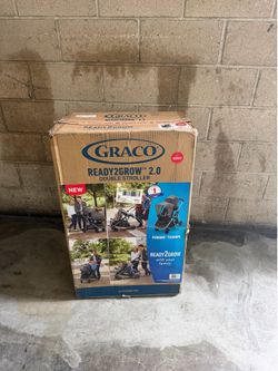Graco Ready2Grow 2.0 Double Stroller, Twin Baby Stroller