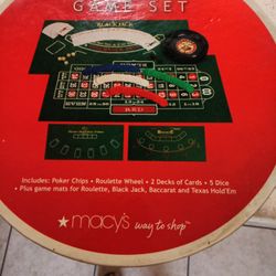 Macy's Game Set Never Used