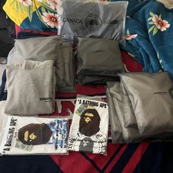 Hoodies Tees And Puffer Vest For Sale 