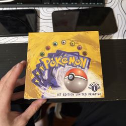 1999 Pokemon 1st Edition Booster Box 