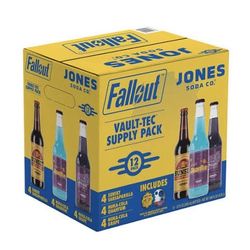 Fallout X Jones Soda Co. - Vault-Tec Supply Pack Costco Exclusive 12 Pack 