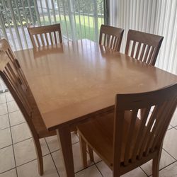 Table And 6 Chairs 