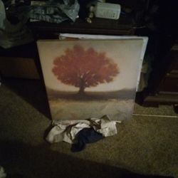 Fall Tree Print On Canvas Winston Porter