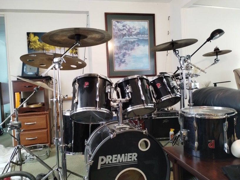 Premier 6 Piece APK Vintage Drum Set...