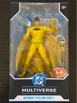 Yellow Batman Detective Comics Red Platinum Chase McFarlane