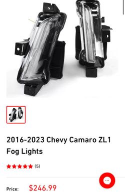 2016-24 Camaro ZL1 Fog Lights