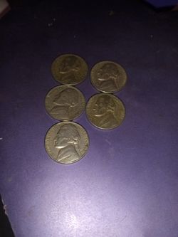 Old Silver Nickels 