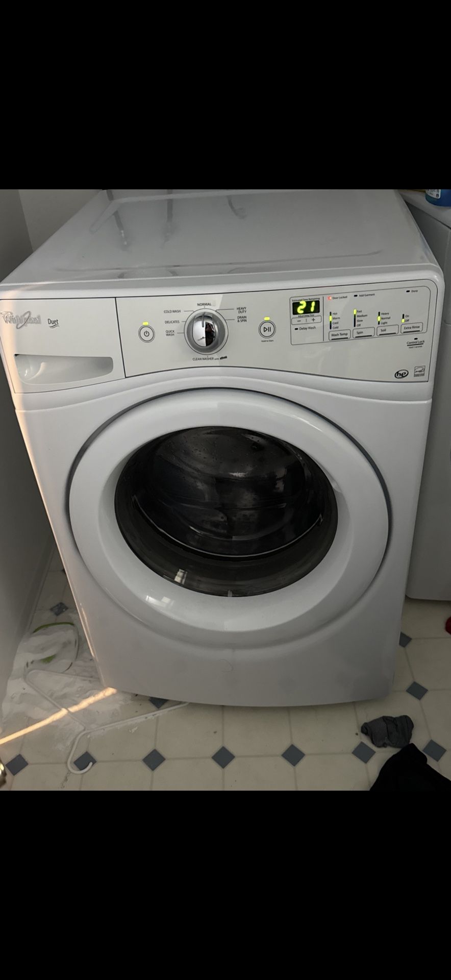 Whirlpool Duet Washer Used