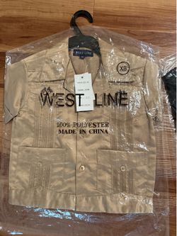 Kids guayabera shirt