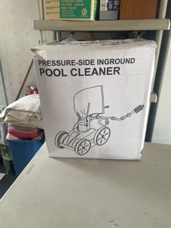 Pressure side in ground  pool cleaner
