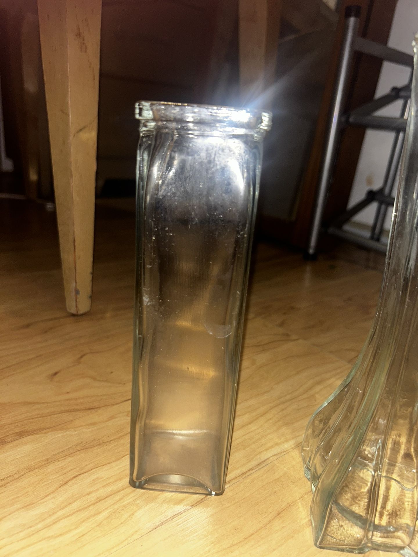 4 Vintage Glass Vases