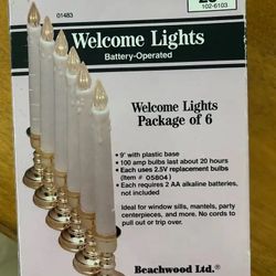 Welcome Lights Package of 6 (3 pkgs of 6 available) 