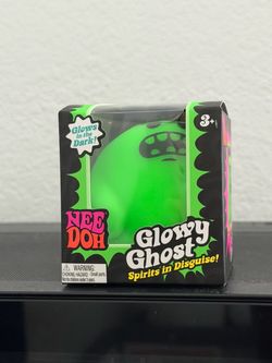 Nee Doh Glowy Ghost Stress Toy