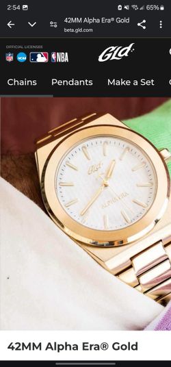 White Gld Gold Watch