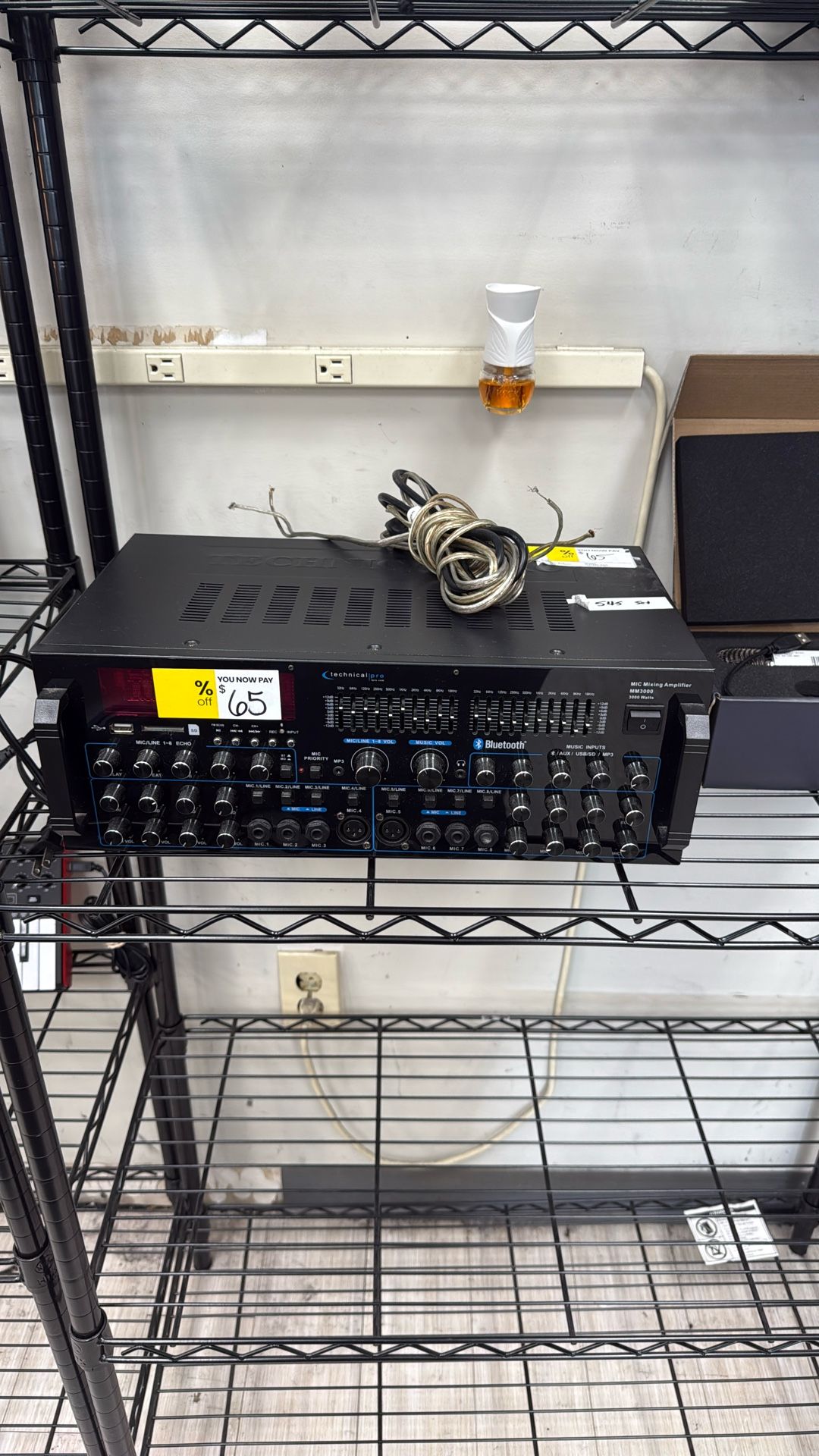 Technical Pro MM3000 Amplifier
