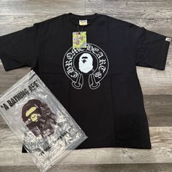 Black Chrome Bape T Shirt