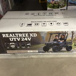 Realtree XD 24V Battery-Powered Ride-on UTV 