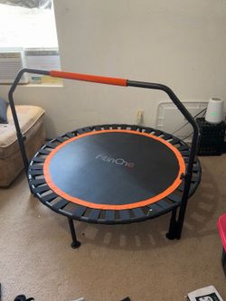 🚚 MOVING THIS WEEK – Must Sell! Mini Trampoline | Rebounder | Exercise Fitness | Home Gym