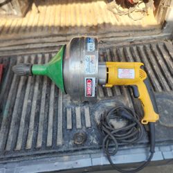 Electric EEL hand Drain cleaning