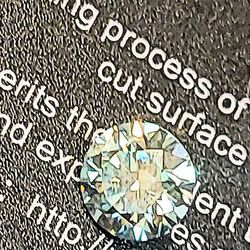 Beautiful Rare Natural Turquoise Green Moistamite Diamond Ice Natural Not Lab Created
