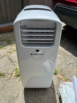 COOL LIVING PORTABLE AC 12,000 BTU WITH  WINDOW KIT