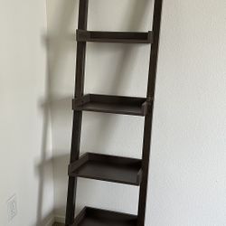 Rustic Ladder Wall Shelf 