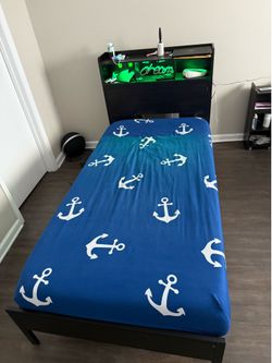 Bed and mattress include
