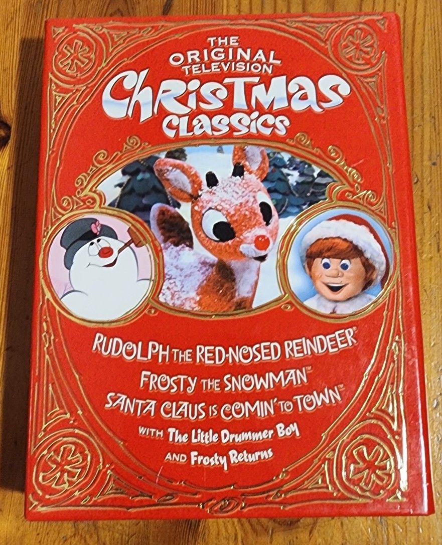 The Original Christmas Classics DVD Cartoons Animation Rudolph Frosty Santa Claus Drummer Boy