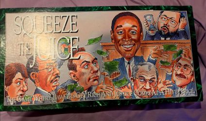 The Squeeze Board Game (1992) Complete Vintage Family Board Game