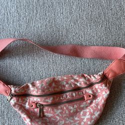 Pink Floral Fannypack 