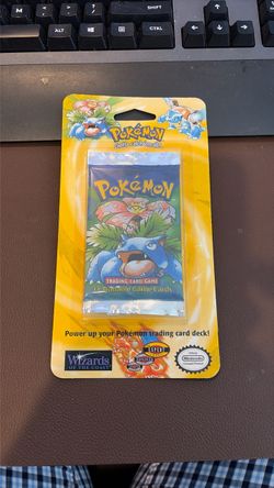 Pokémon Shadowless Blister Pack with Long Crimp