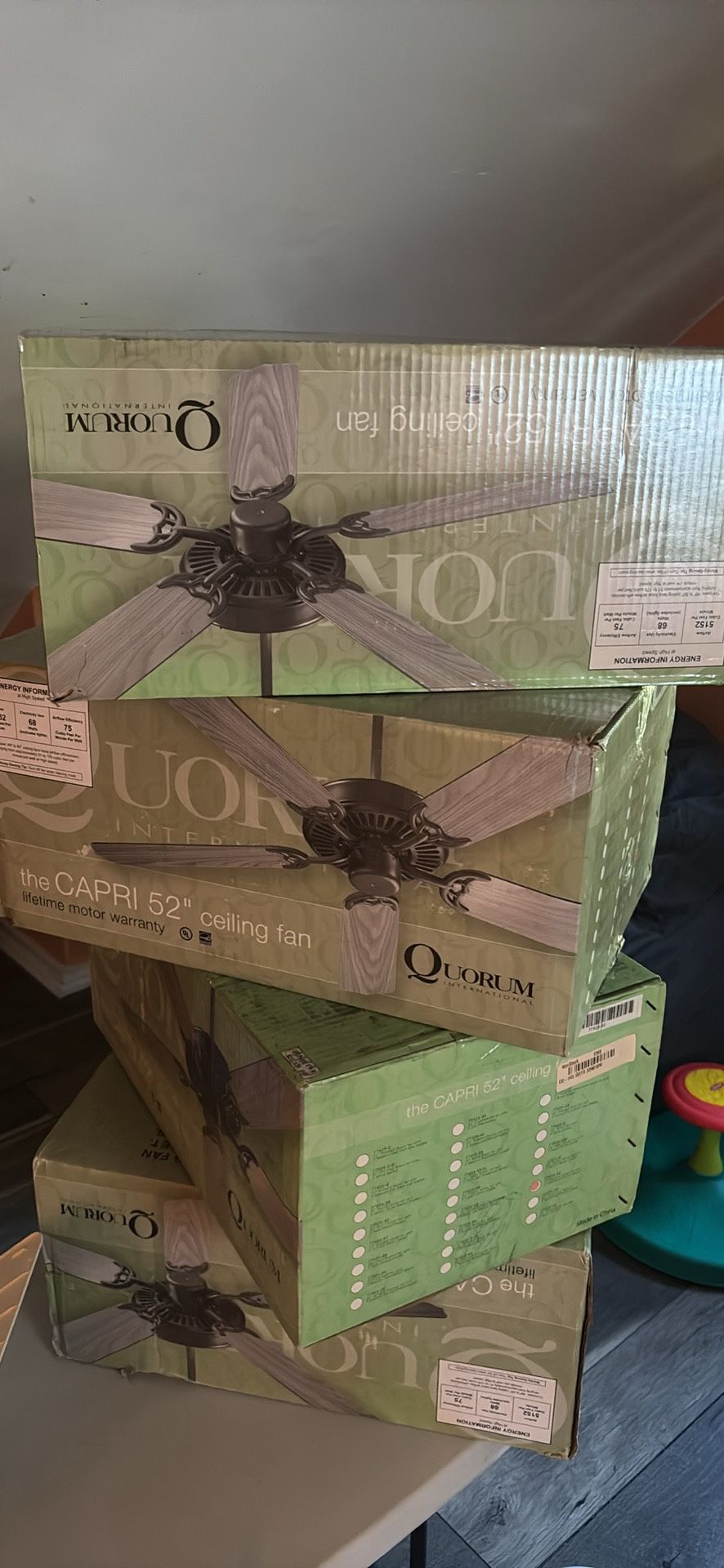 Ceiling Fans No Light