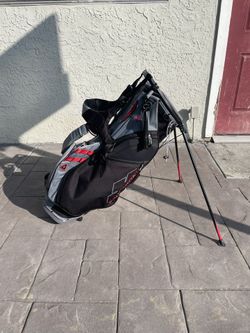 Sun Mountain 14-Way Stand Bag – Black/Gray/Red