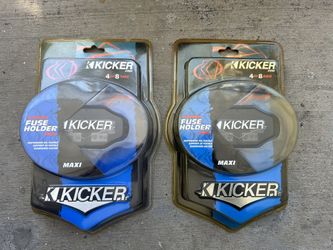 New KICKER 05FHM S-Series Fuse Holder Maxi 4 or 8 AWG Car Audio Speakers Amplifier