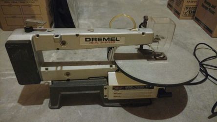 dremel 16 inch 2 speed scroll saw model 1672.